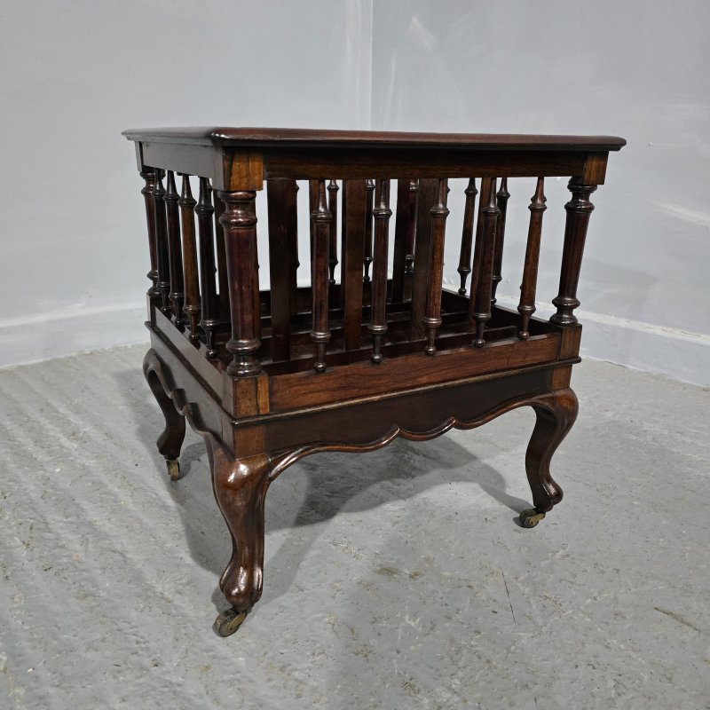 Victorian Rosewood Canterbury