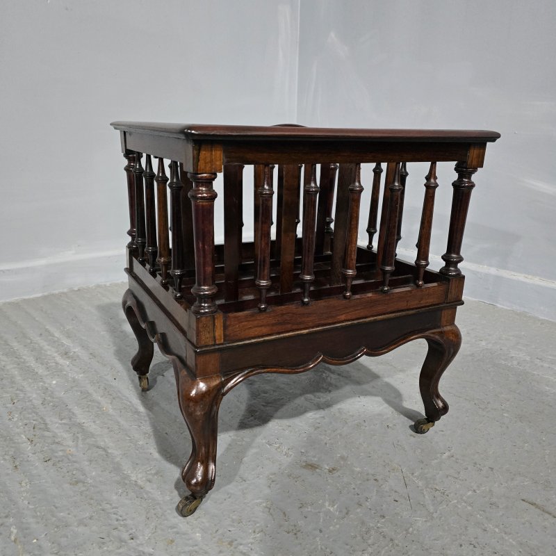 Victorian Rosewood Canterbury