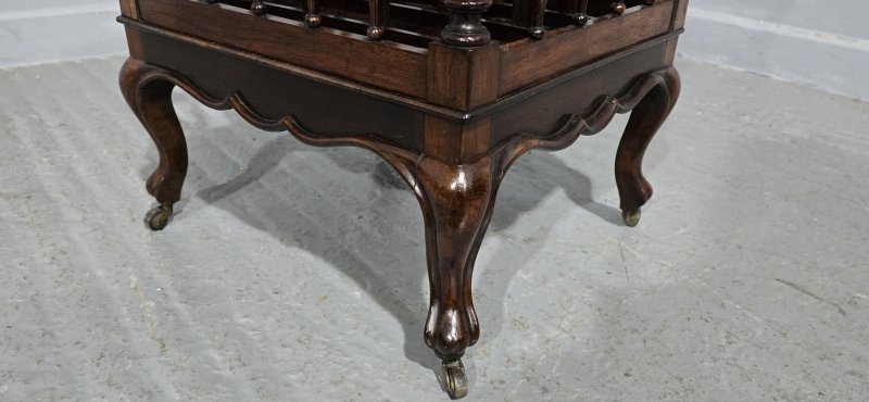 Victorian Rosewood Canterbury