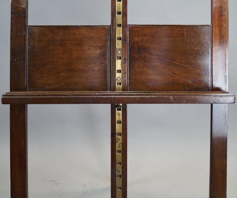A 19Th Century Mahogany Easel