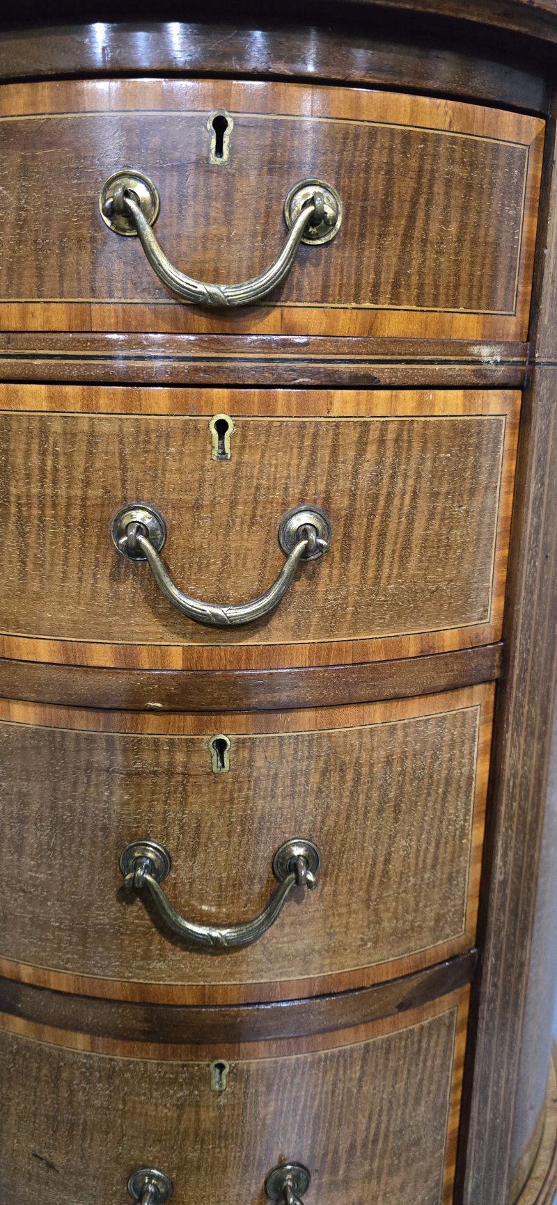 Super Kidney Shaped Mahogany Desk
