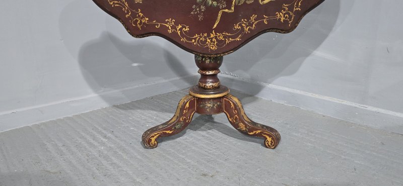 Superb Italian Painted Table