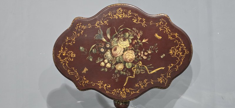 Superb Italian Painted Table