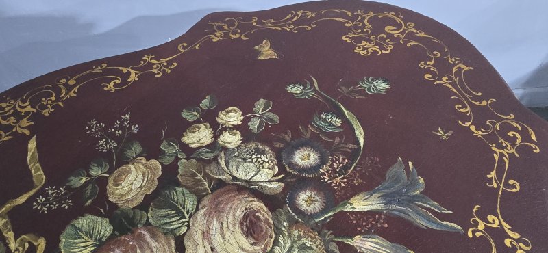 Superb Italian Painted Table