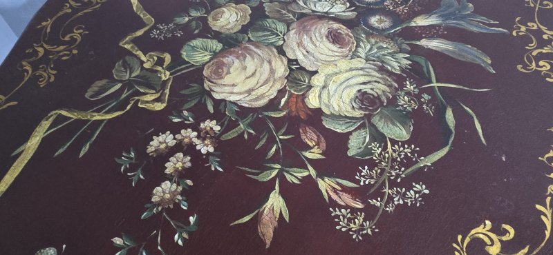 Superb Italian Painted Table