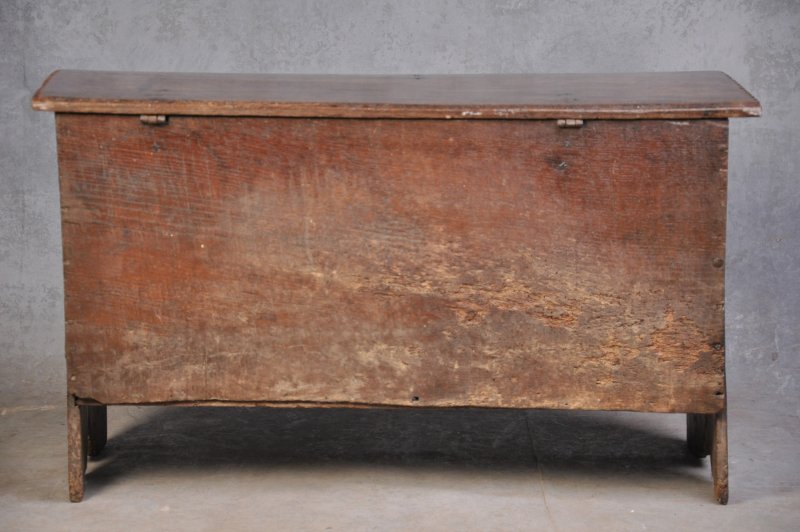 17th Century Oak Plank Coffer