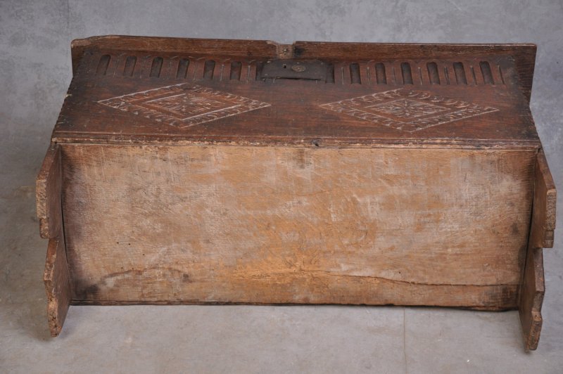 17th Century Oak Plank Coffer