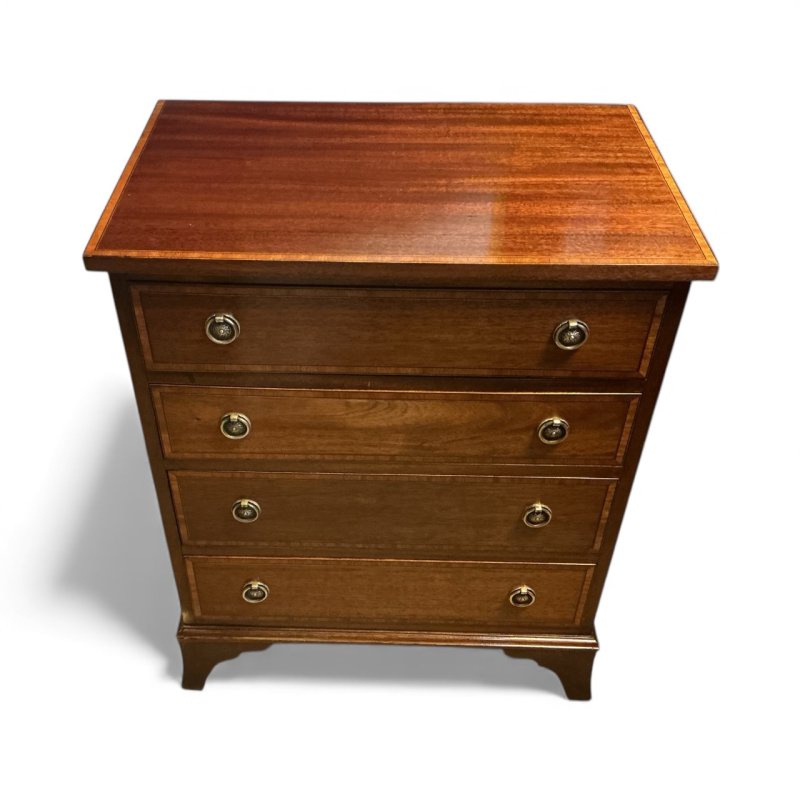 Inlaid Mahogany Chest