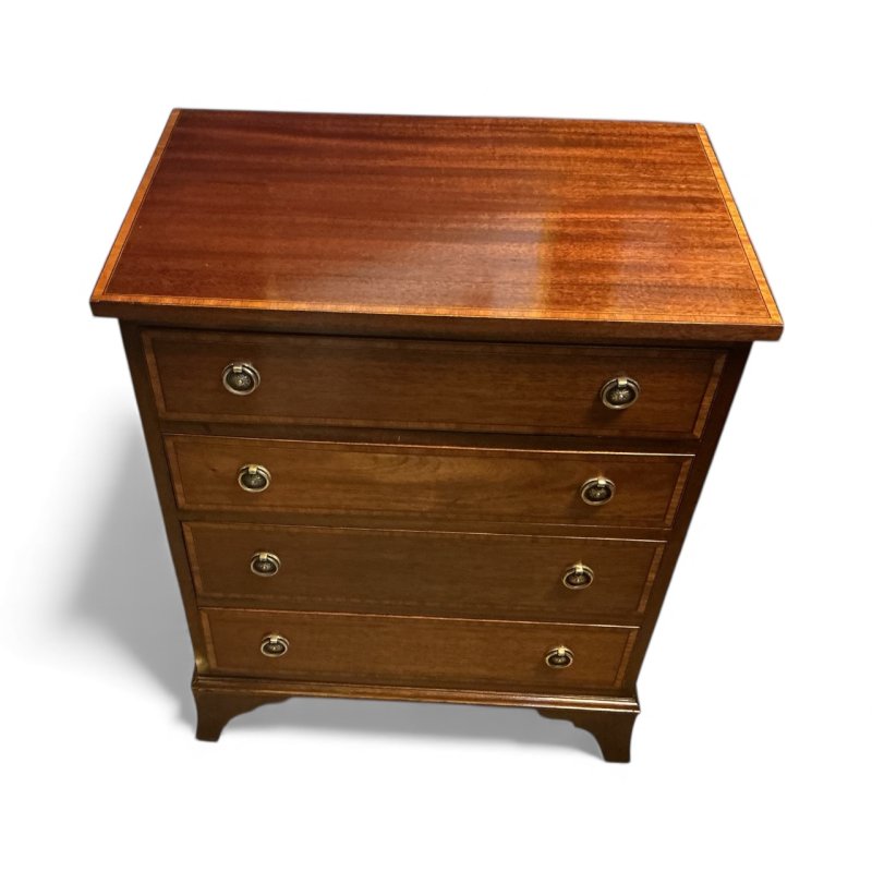 Inlaid Mahogany Chest