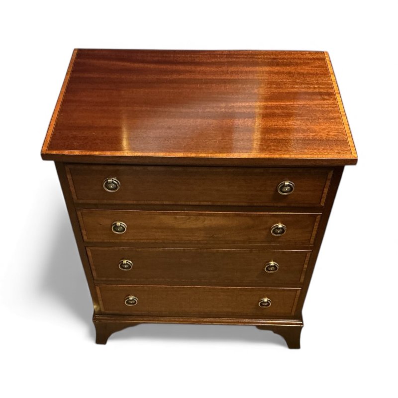 Inlaid Mahogany Chest