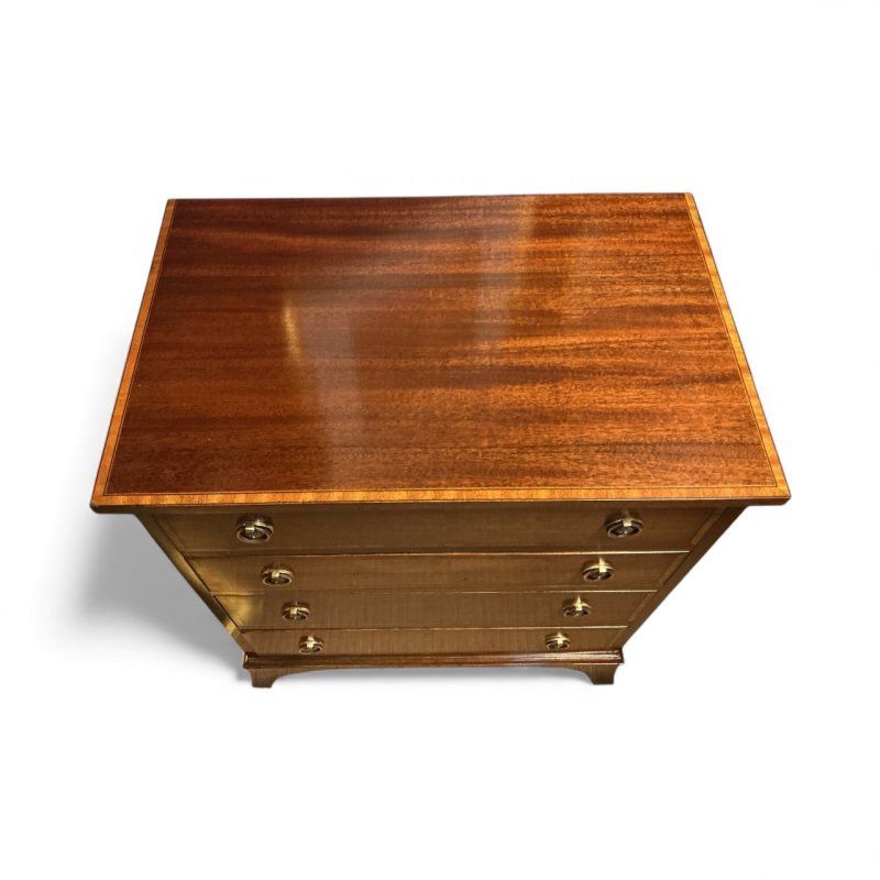 Inlaid Mahogany Chest