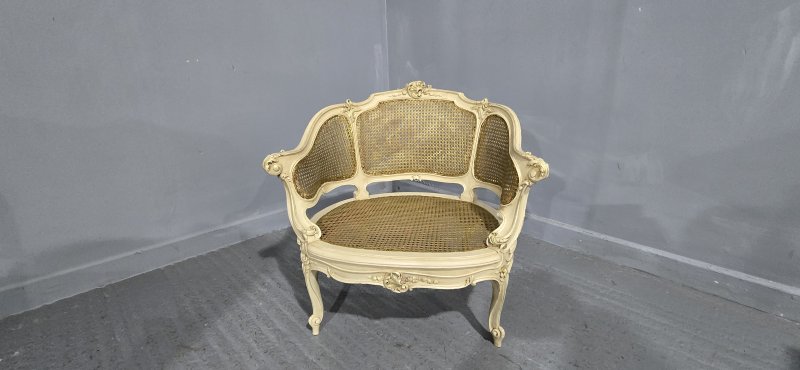 Superb French Bergere Tub Chair