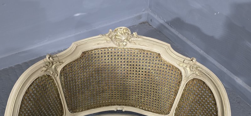 Superb French Bergere Tub Chair