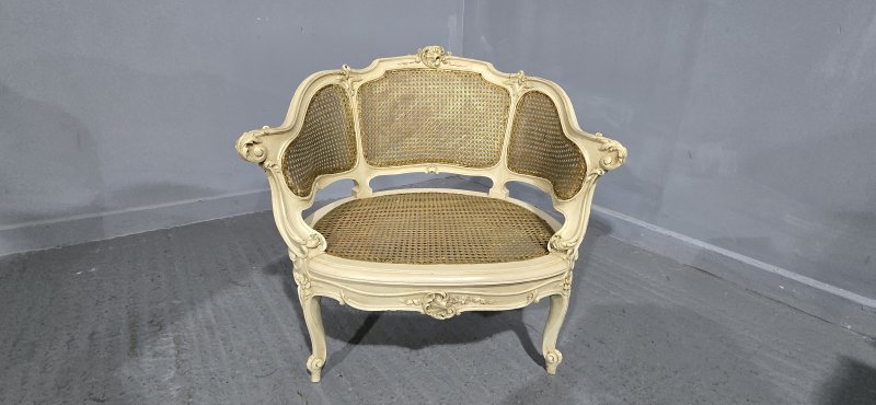 Superb French Bergere Tub Chair