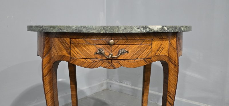 Super French Marble Topped Gueridon