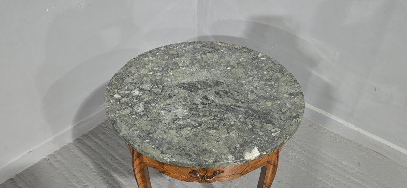 Super French Marble Topped Gueridon