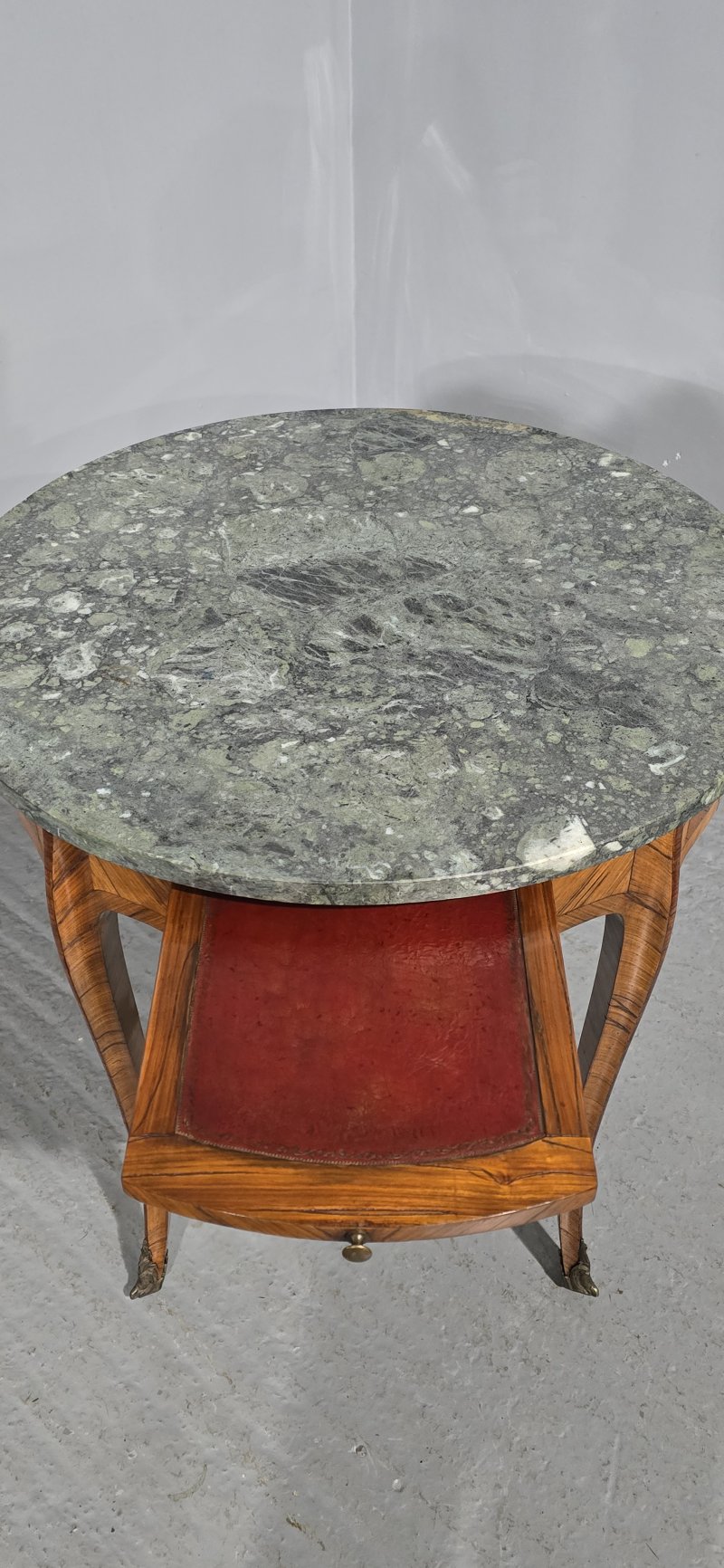 Super French Marble Topped Gueridon