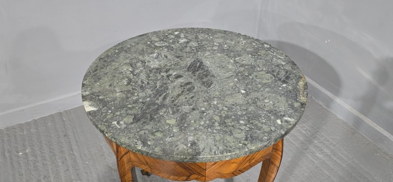 Super French Marble Topped Gueridon