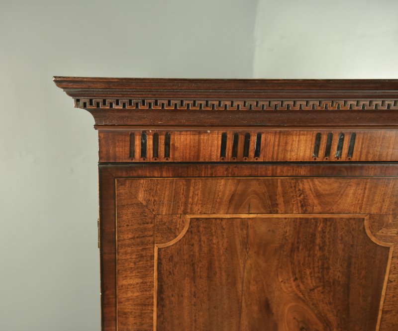 Georgian mahogany wardrobe