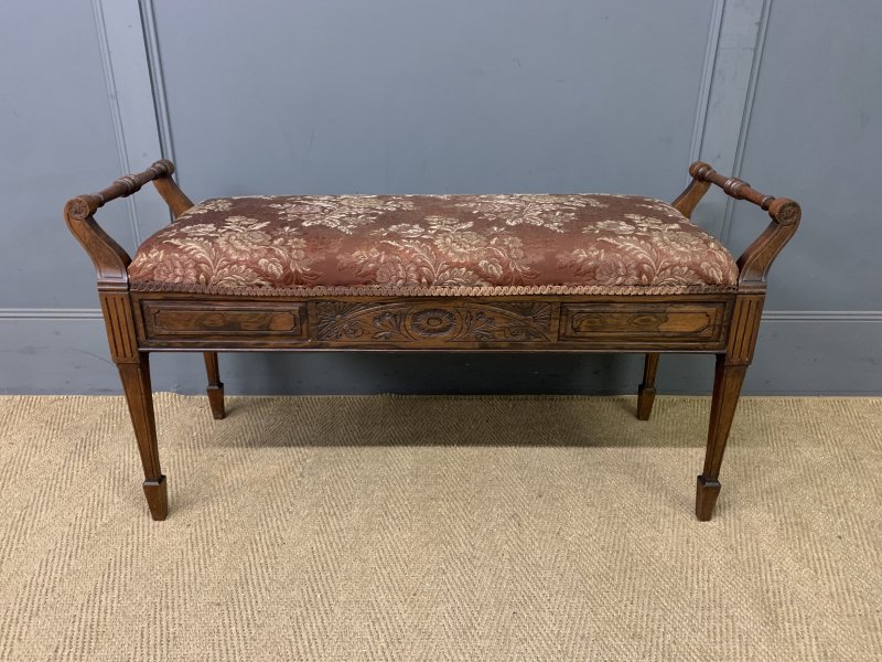 Victorian Rosewood Piano Duet Stool