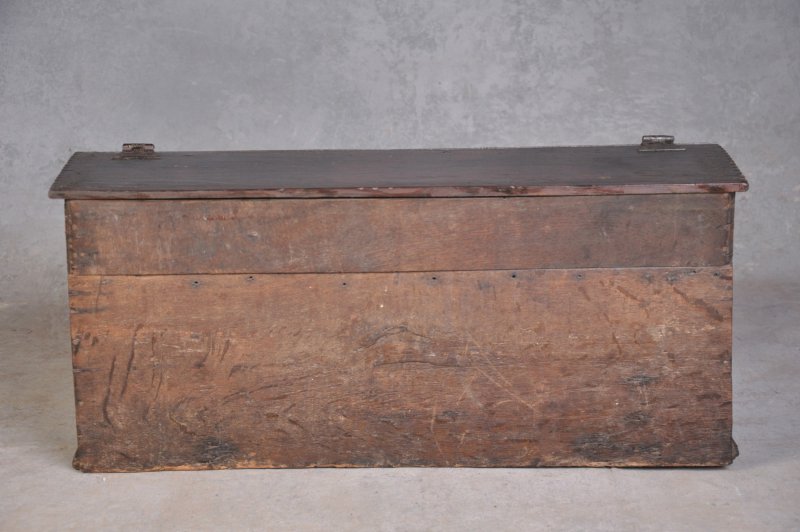 17th Century Dated Oak Box