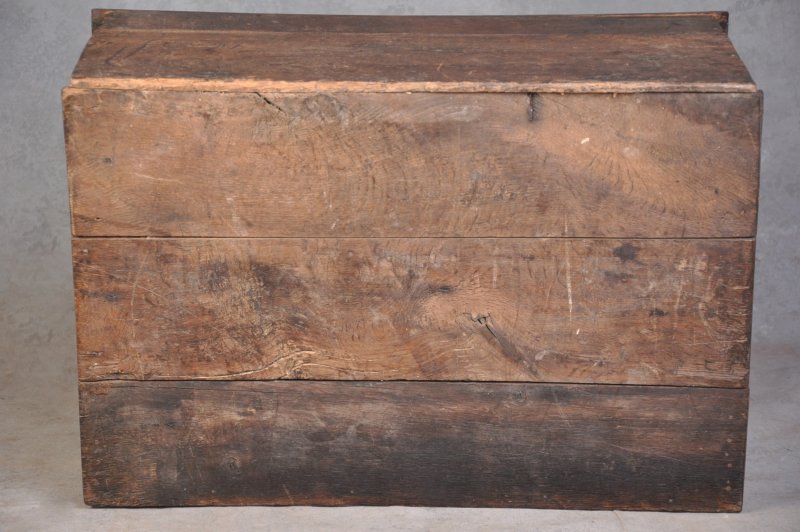 17th Century Dated Oak Box