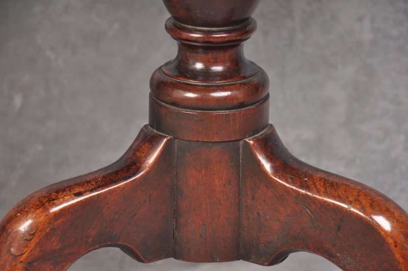 A Rare 18th Century Cherrywood Tripod Table