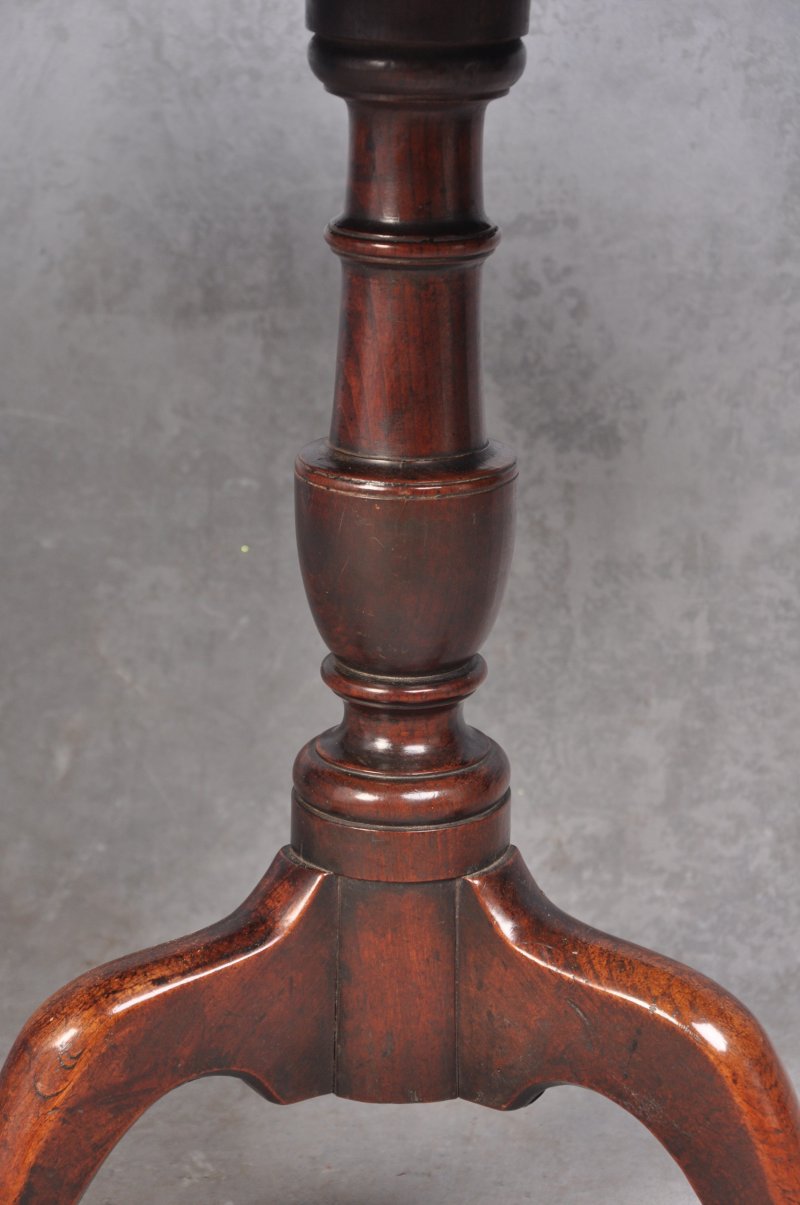 A Rare 18th Century Cherrywood Tripod Table