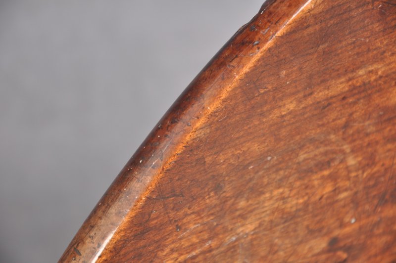 A Rare 18th Century Cherrywood Tripod Table