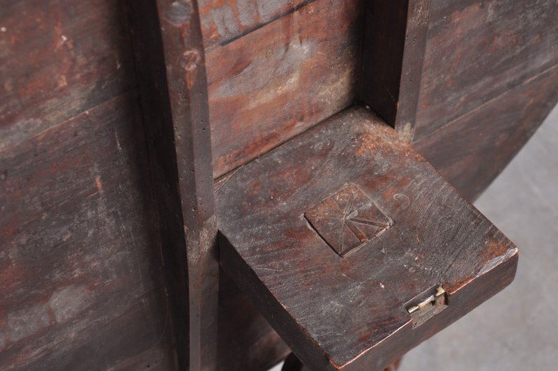 A Rare 18th Century Cherrywood Tripod Table