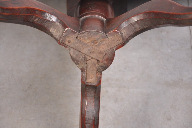 A Rare 18th Century Cherrywood Tripod Table