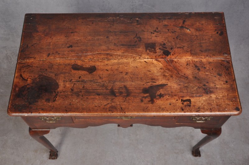 Rare 18th Century Cherrywood Lowboy
