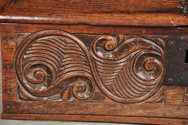 17th Century Oak Box