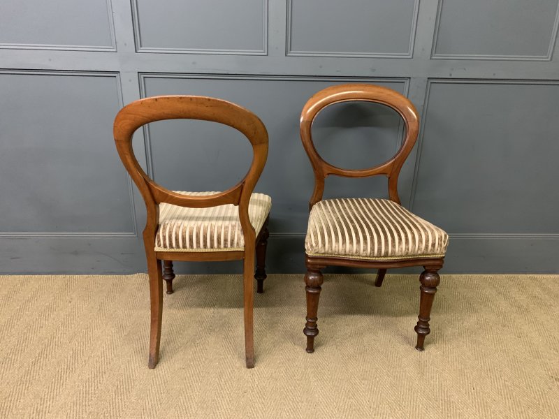Set of 8 Victorian Mahogany Chairs by Wylie & Lochhead