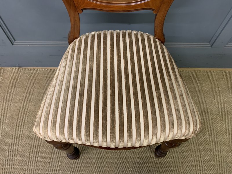 Set of 8 Victorian Mahogany Chairs by Wylie & Lochhead