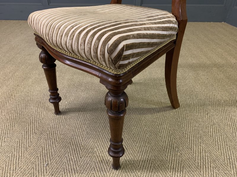 Set of 8 Victorian Mahogany Chairs by Wylie & Lochhead