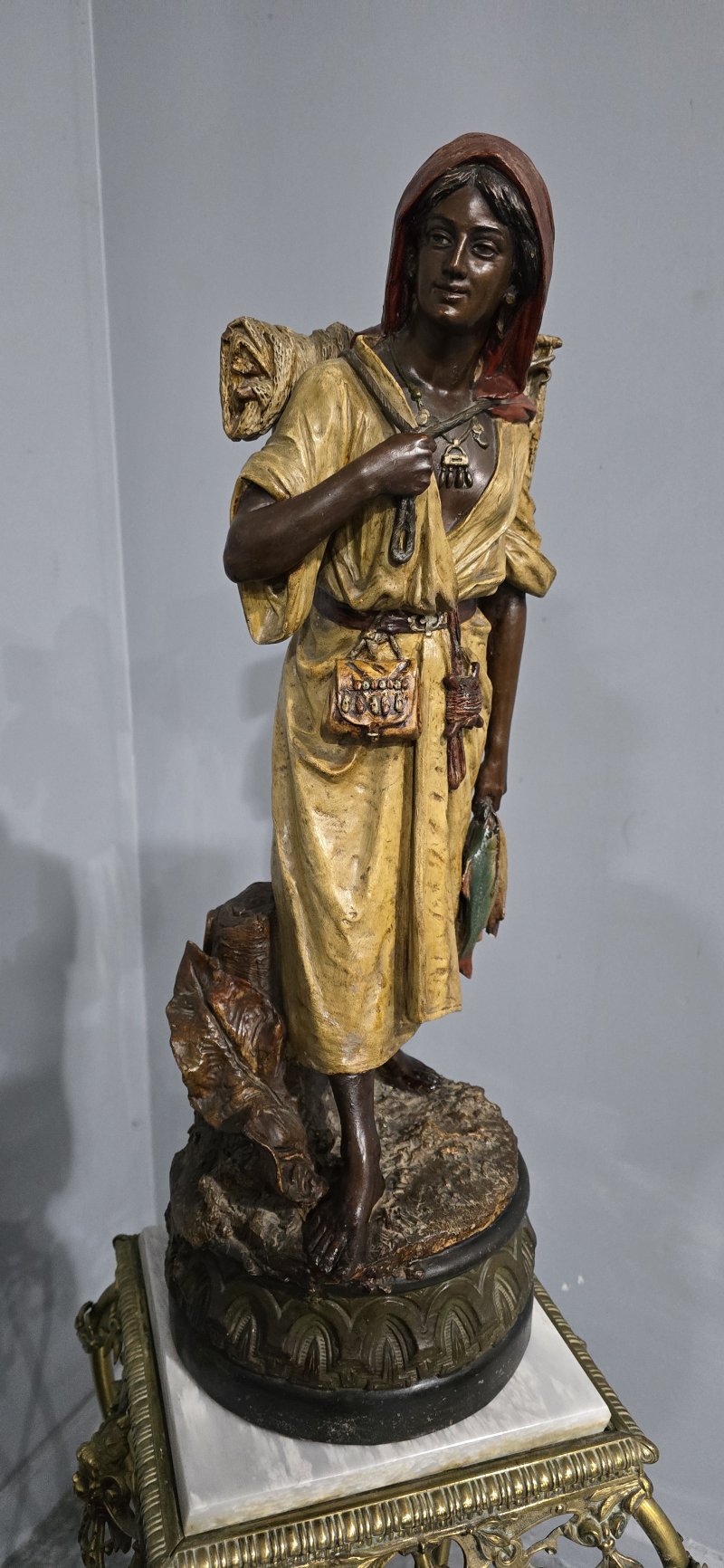 Bernard Bloch Terracotta Fisher Girl