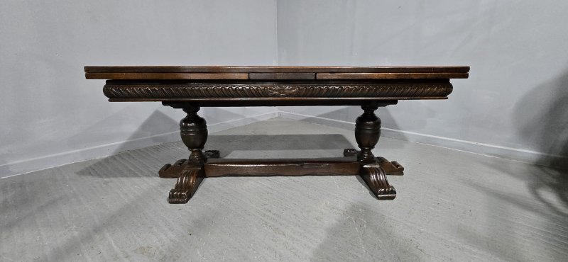 Huge Elizabethan Oak Refrectory Dining Table