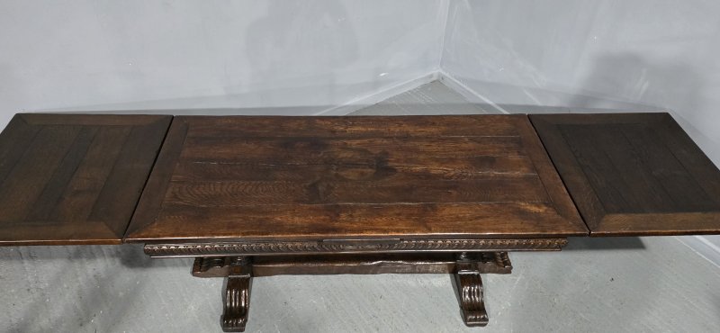 Huge Elizabethan Oak Refrectory Dining Table