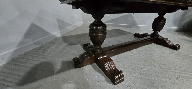 Huge Elizabethan Oak Refrectory Dining Table