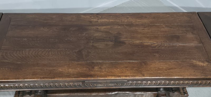 Huge Elizabethan Oak Refrectory Dining Table