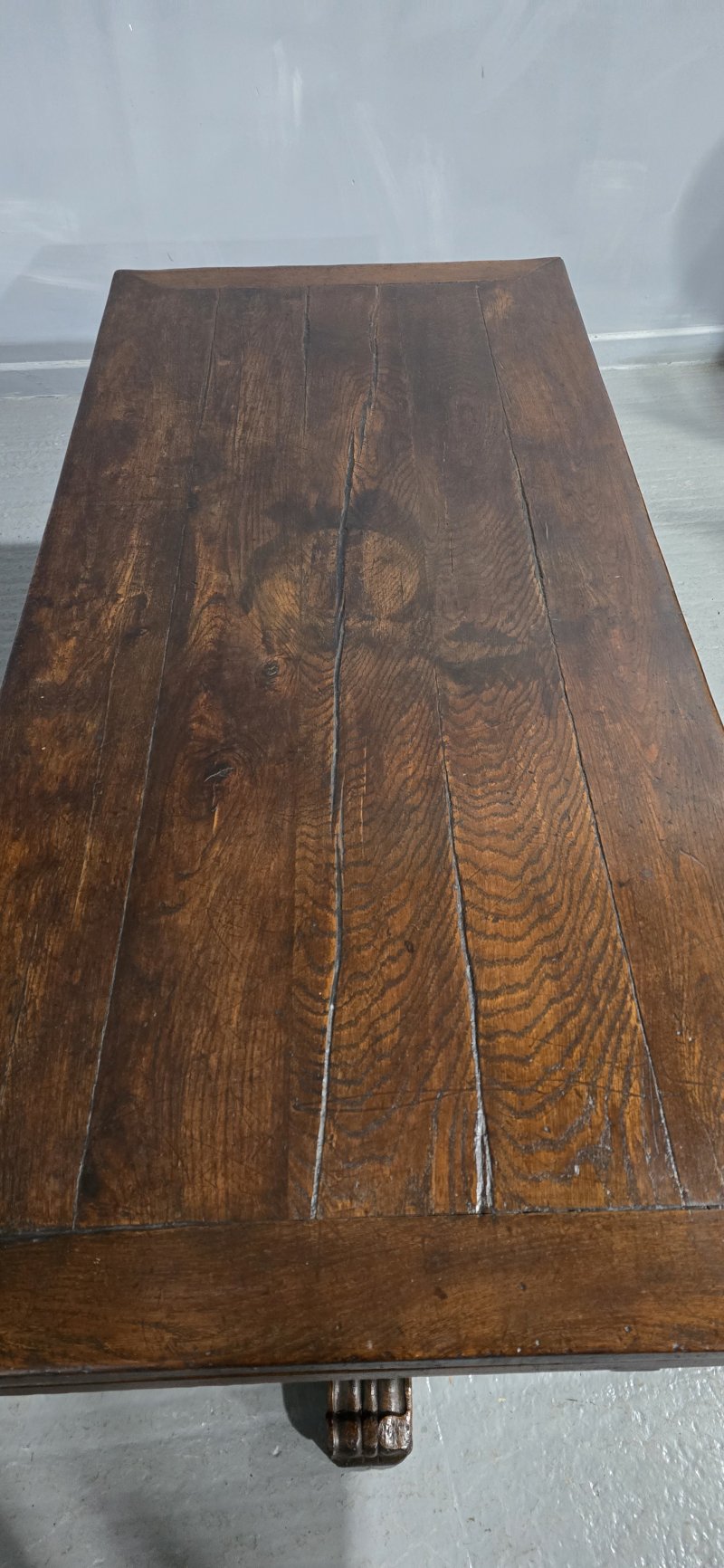 Huge Elizabethan Oak Refrectory Dining Table