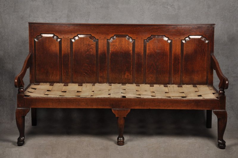 Mid 18th Century Oak Settle