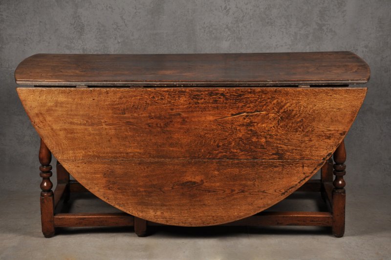 Large 17th Century Oak Gateleg Table