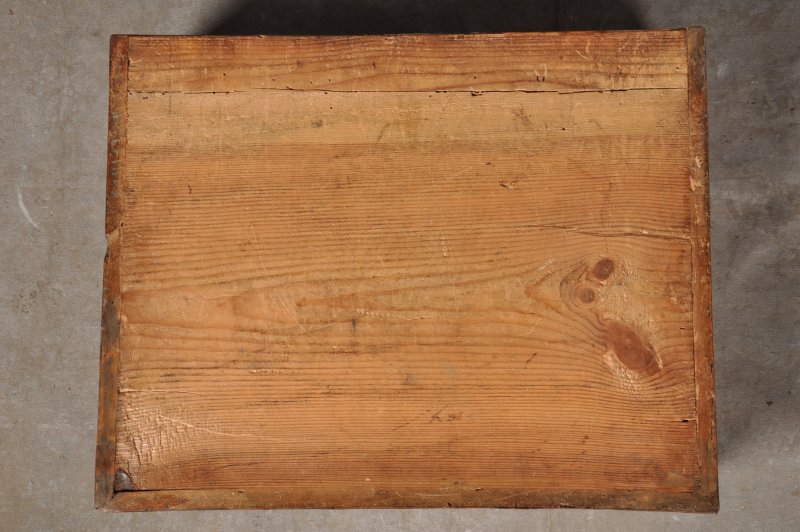 17th Century Olive Wood Lace Box