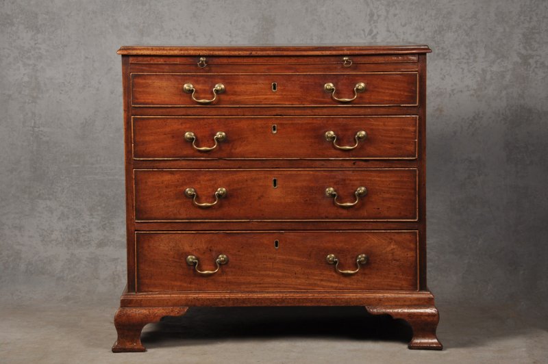 Small 18th Century Mahogany Chest Of Drawers
