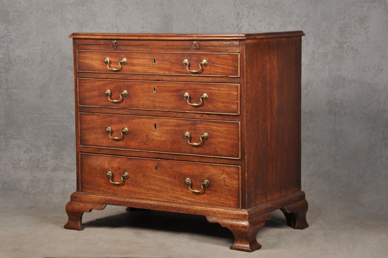 Small 18th Century Mahogany Chest Of Drawers