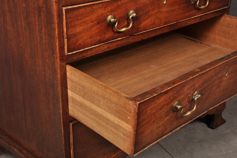 Small 18th Century Mahogany Chest Of Drawers