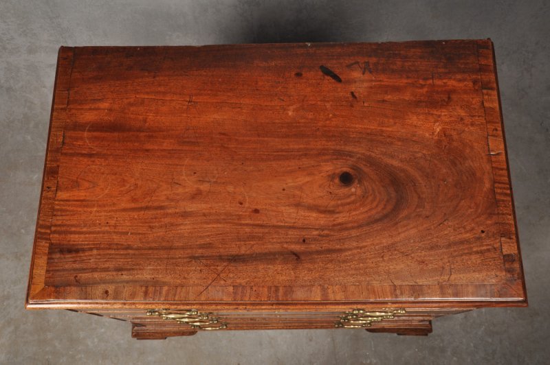 Small 18th Century Mahogany Chest Of Drawers
