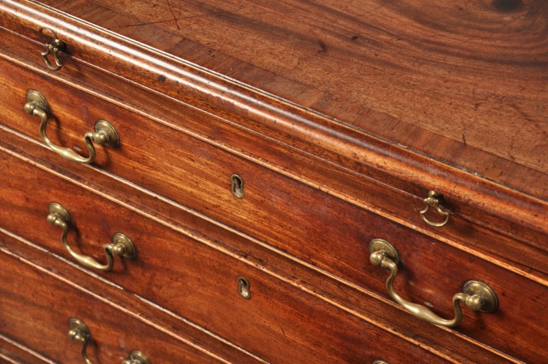 Small 18th Century Mahogany Chest Of Drawers